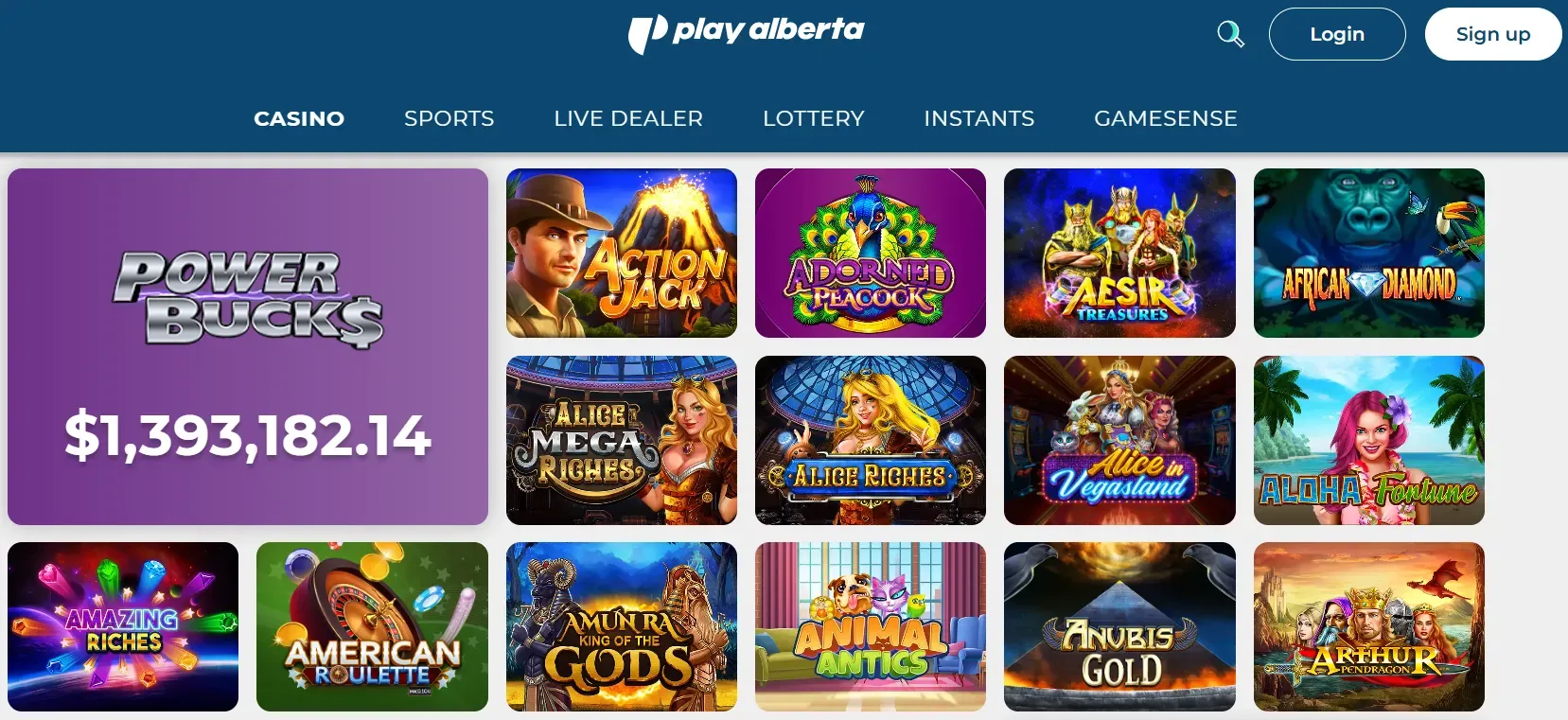 Play Alberta Casino